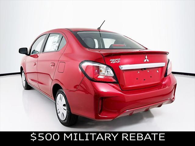 new 2024 Mitsubishi Mirage G4 car, priced at $16,870