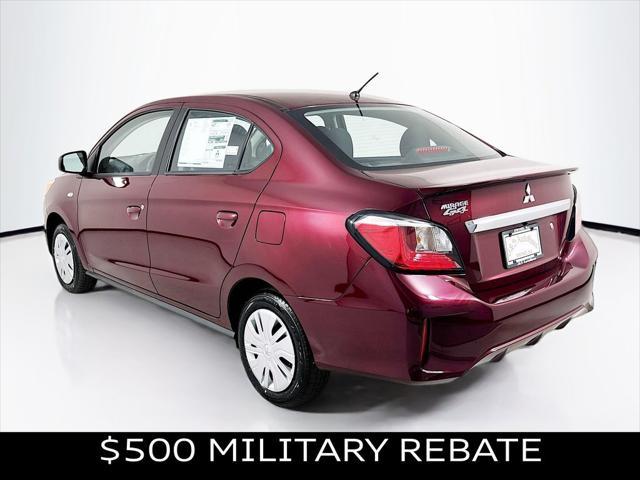 new 2024 Mitsubishi Mirage G4 car, priced at $16,775