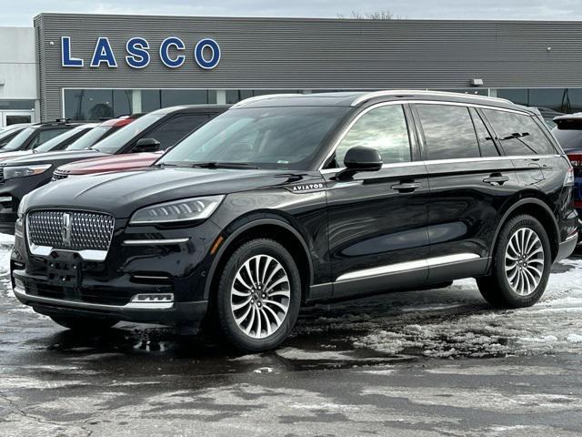 used 2021 Lincoln Aviator car, priced at $35,000