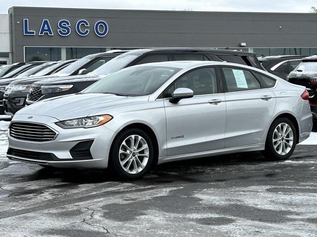 used 2019 Ford Fusion Hybrid car, priced at $14,000