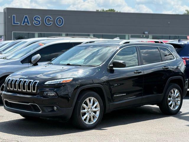 used 2015 Jeep Cherokee car, priced at $14,500