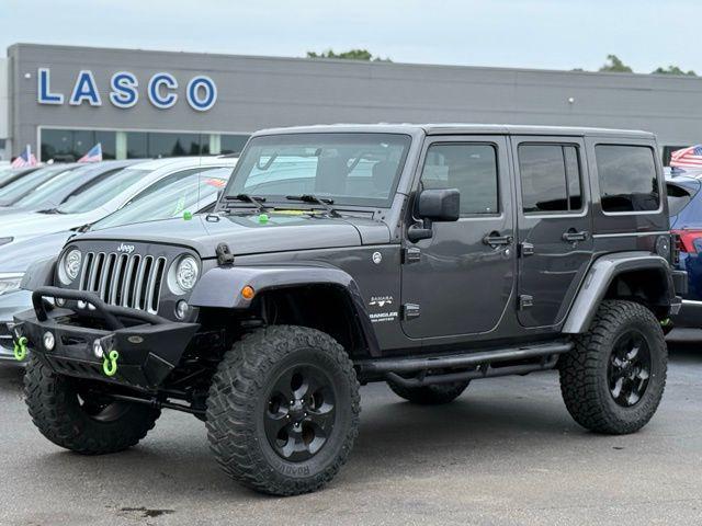 used 2017 Jeep Wrangler Unlimited car, priced at $23,000