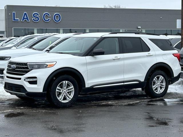 used 2022 Ford Explorer car, priced at $27,500