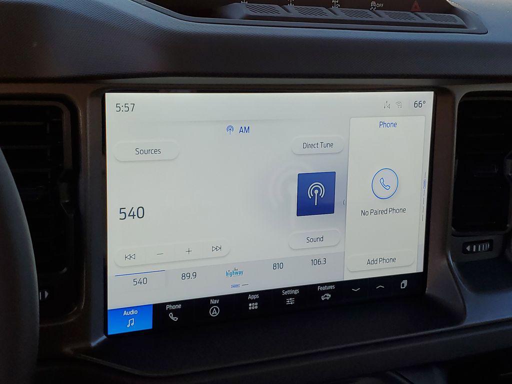 new 2025 Ford Bronco car, priced at $51,578