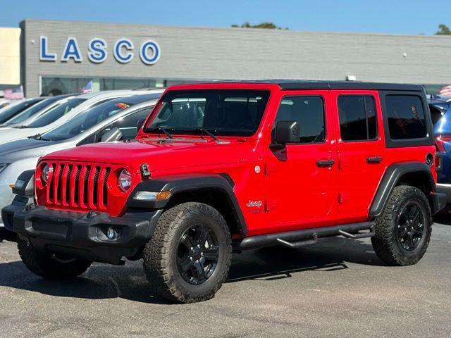 used 2019 Jeep Wrangler Unlimited car, priced at $21,000
