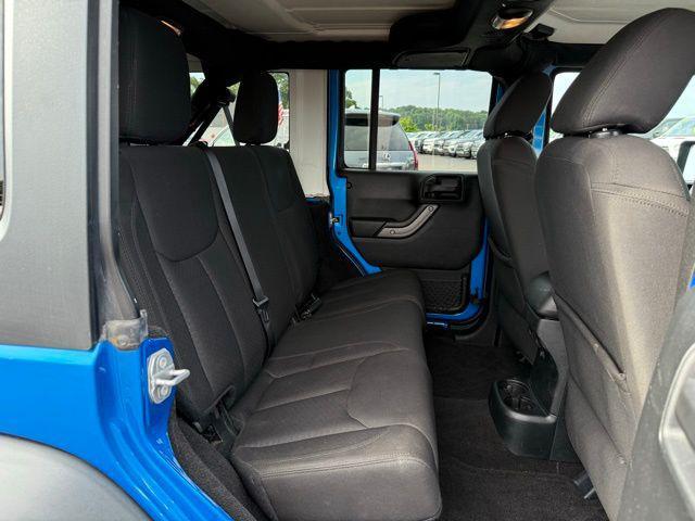 used 2016 Jeep Wrangler Unlimited car, priced at $18,500