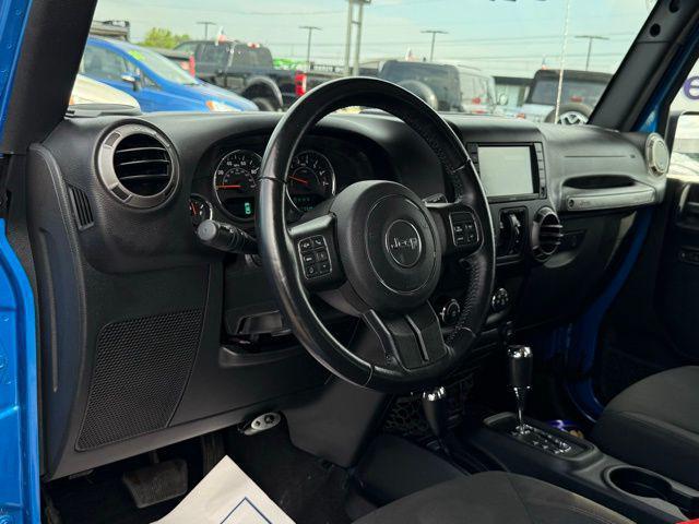 used 2016 Jeep Wrangler Unlimited car, priced at $18,500