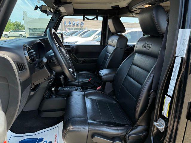 used 2012 Jeep Wrangler Unlimited car, priced at $15,500