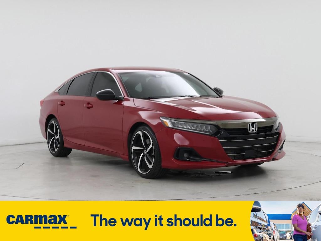 used 2021 Honda Accord car, priced at $23,998