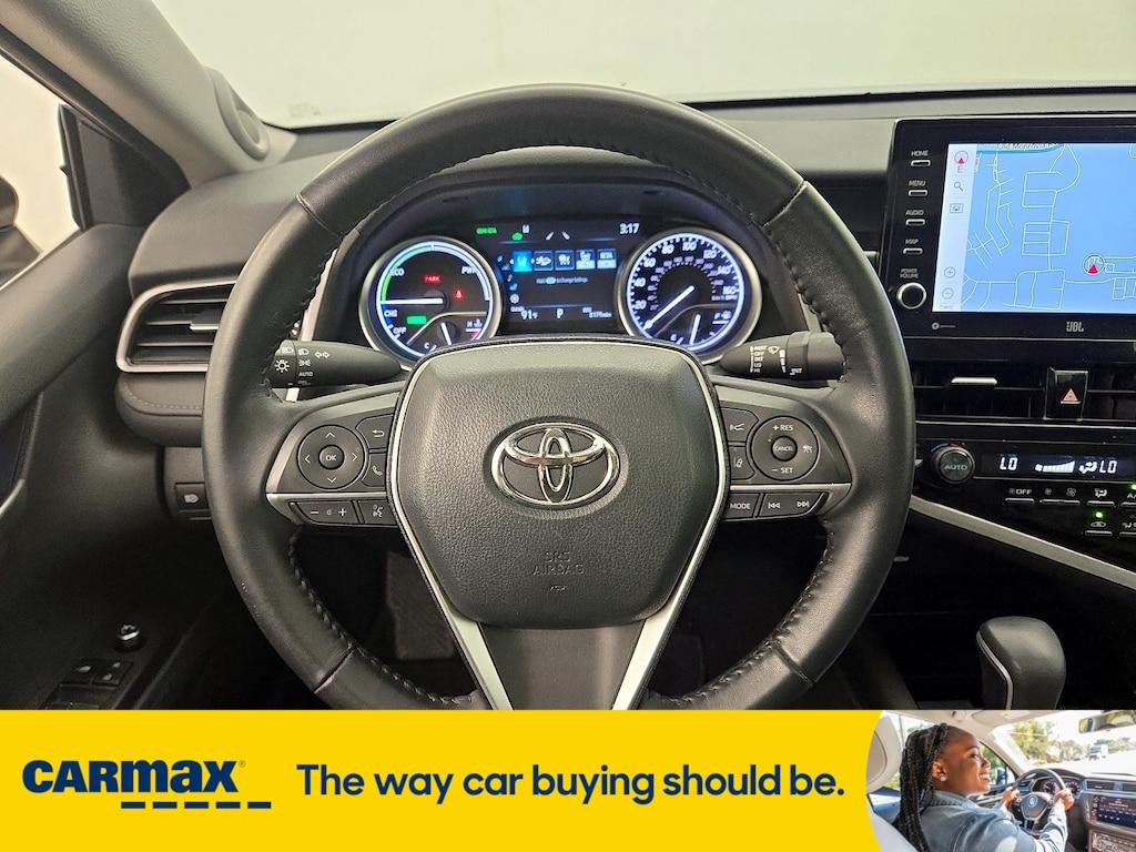 used 2021 Toyota Camry Hybrid car, priced at $29,998
