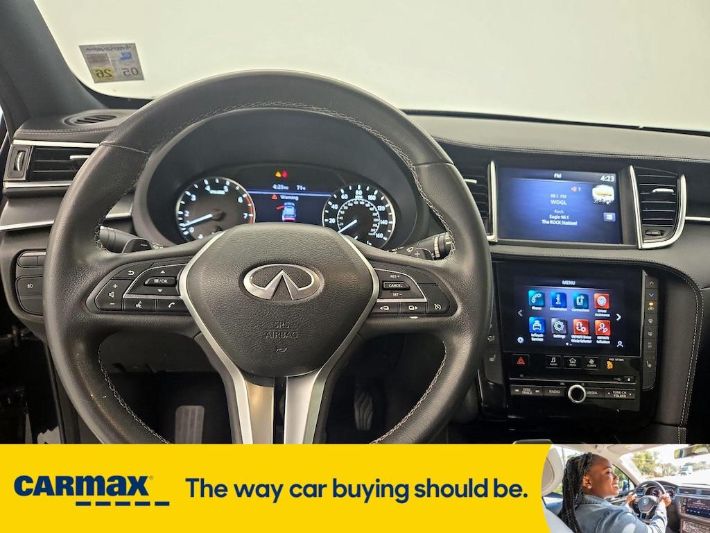 used 2022 INFINITI QX55 car, priced at $31,998