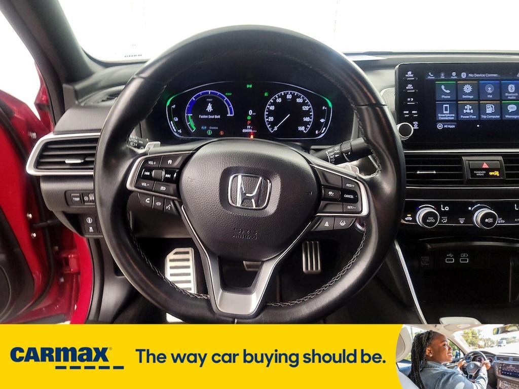used 2022 Honda Accord Hybrid car, priced at $26,998
