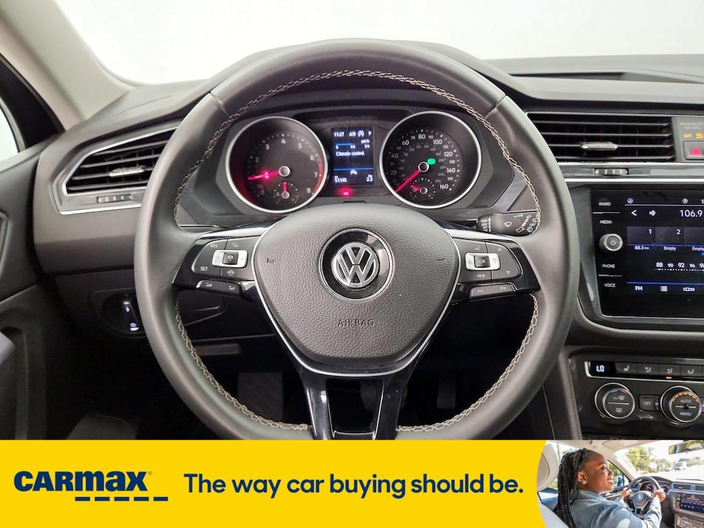 used 2021 Volkswagen Tiguan car, priced at $19,998