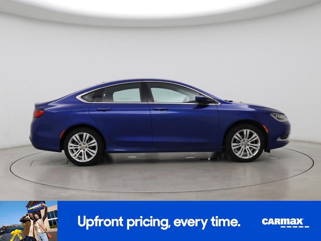 used 2015 Chrysler 200 car, priced at $12,599