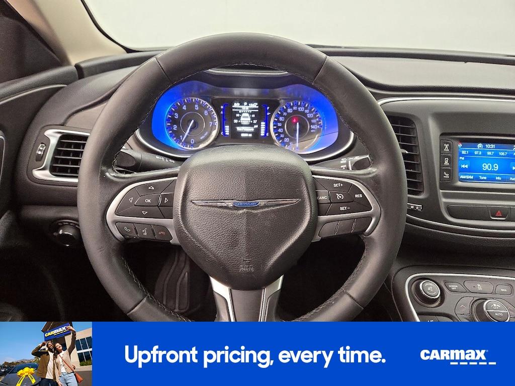 used 2015 Chrysler 200 car, priced at $12,599