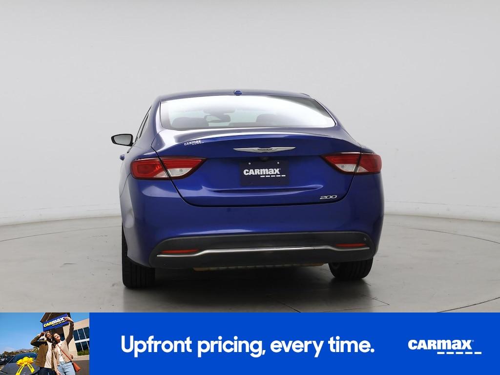 used 2015 Chrysler 200 car, priced at $12,599