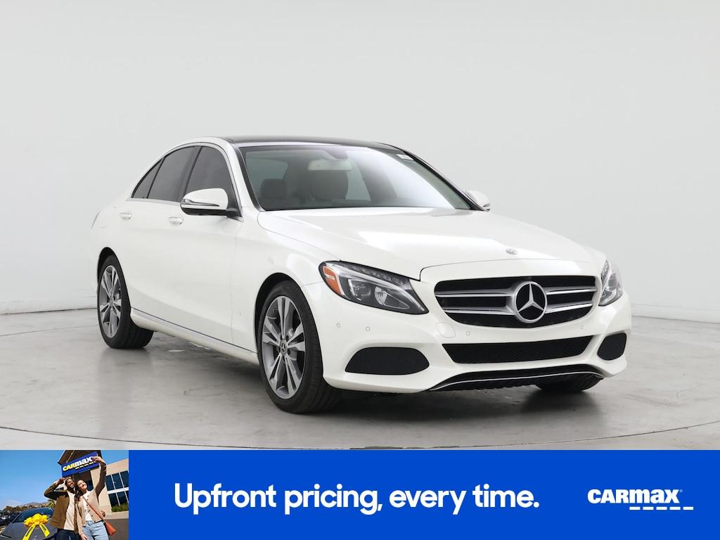 used 2018 Mercedes-Benz C-Class car, priced at $18,998