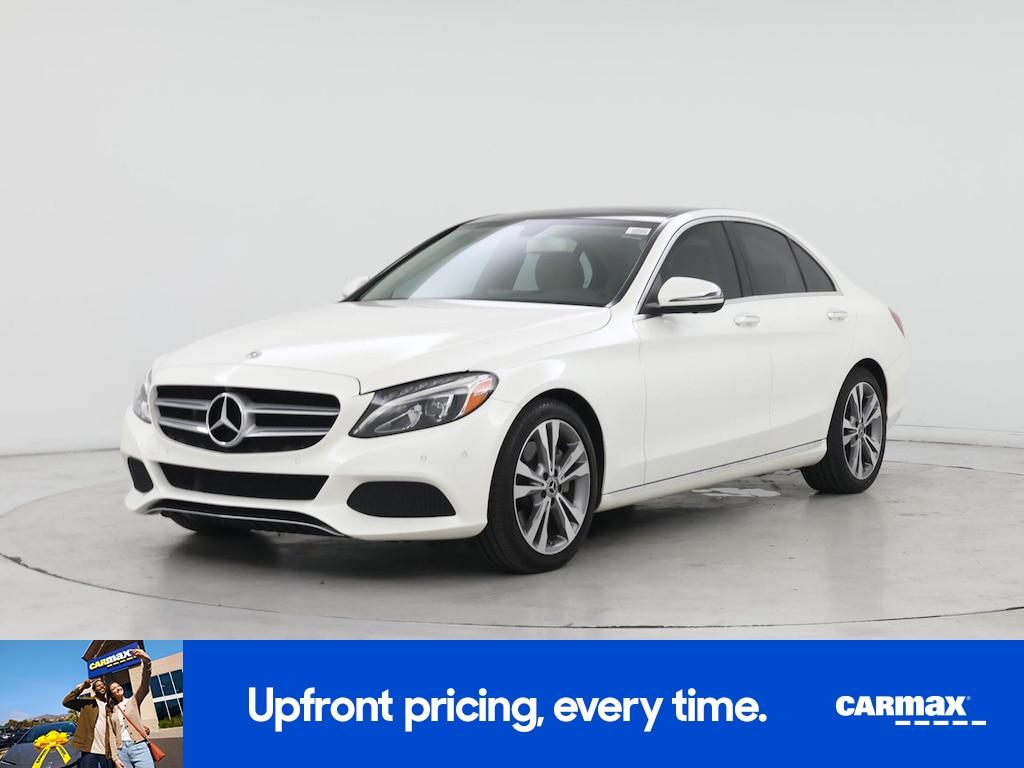 used 2018 Mercedes-Benz C-Class car, priced at $18,998
