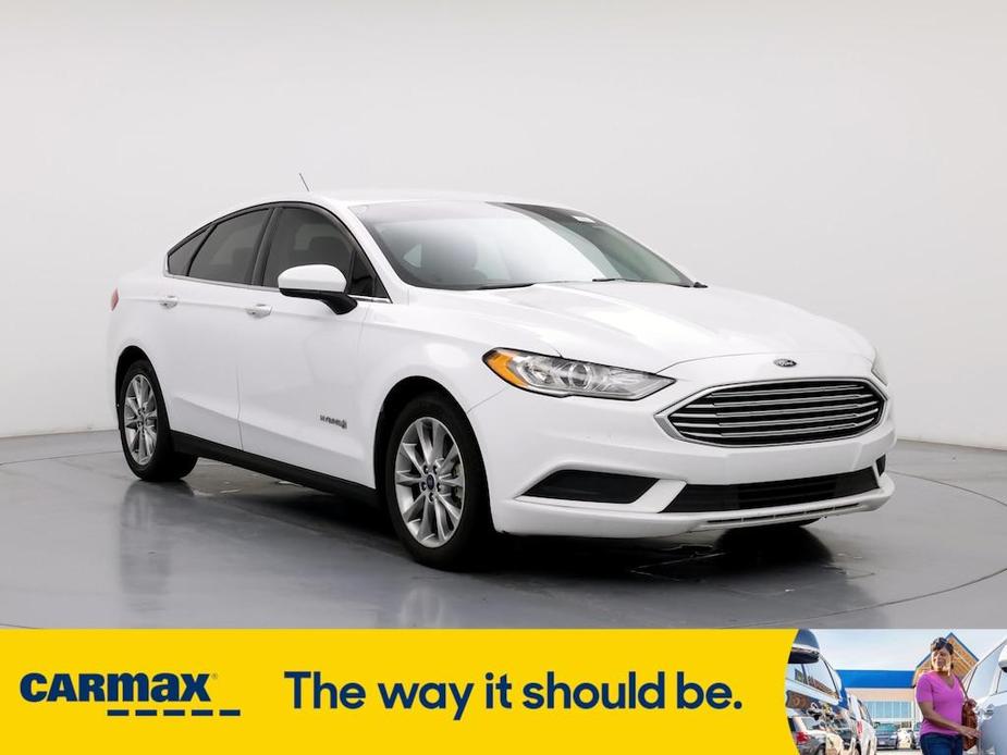 used 2017 Ford Fusion Hybrid car, priced at $14,599