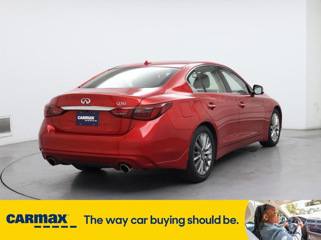 used 2021 INFINITI Q50 car, priced at $25,998