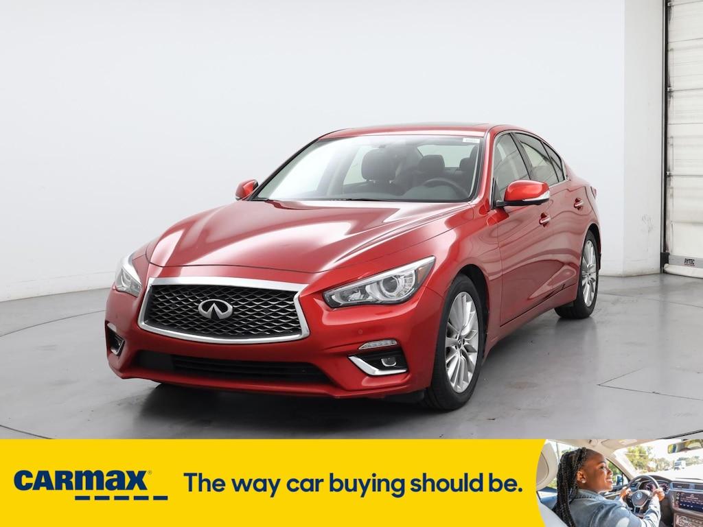 used 2021 INFINITI Q50 car, priced at $25,998