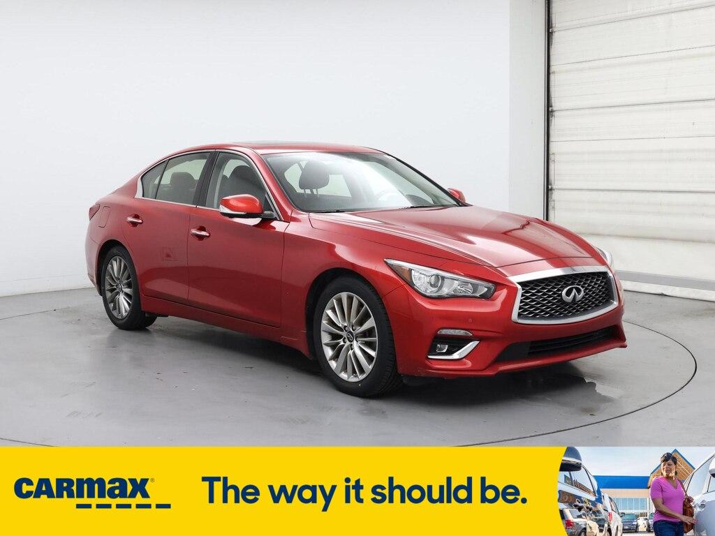 used 2021 INFINITI Q50 car, priced at $25,998