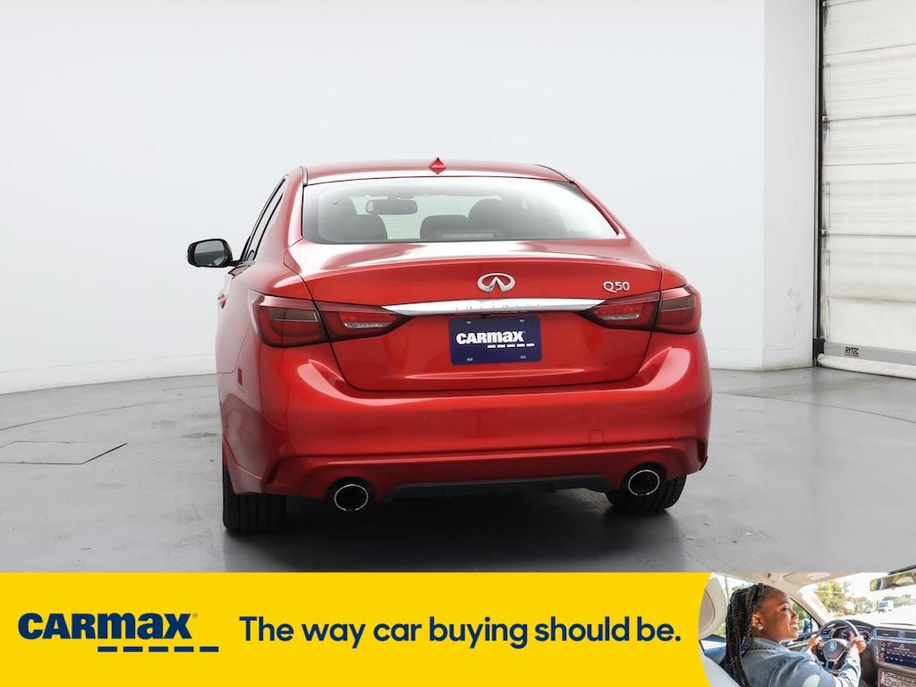 used 2021 INFINITI Q50 car, priced at $25,998