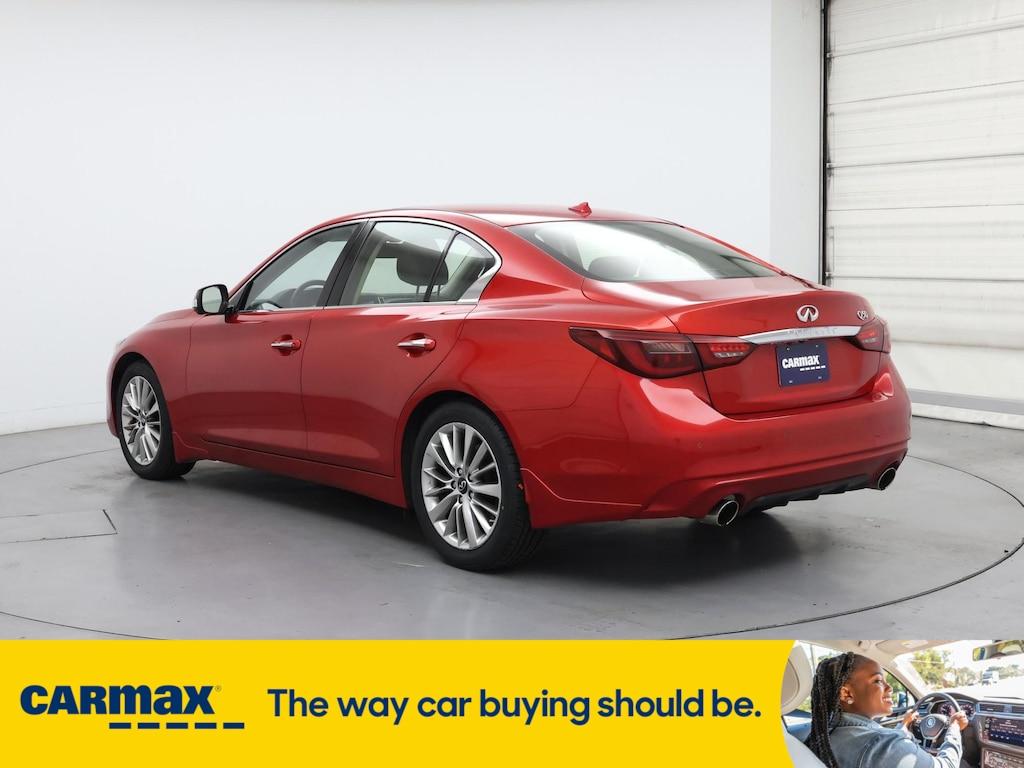 used 2021 INFINITI Q50 car, priced at $25,998