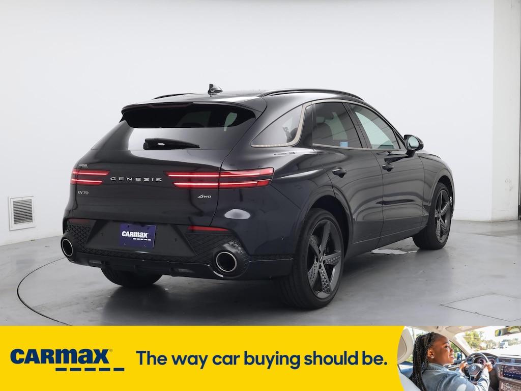 used 2023 Genesis GV70 car, priced at $44,998