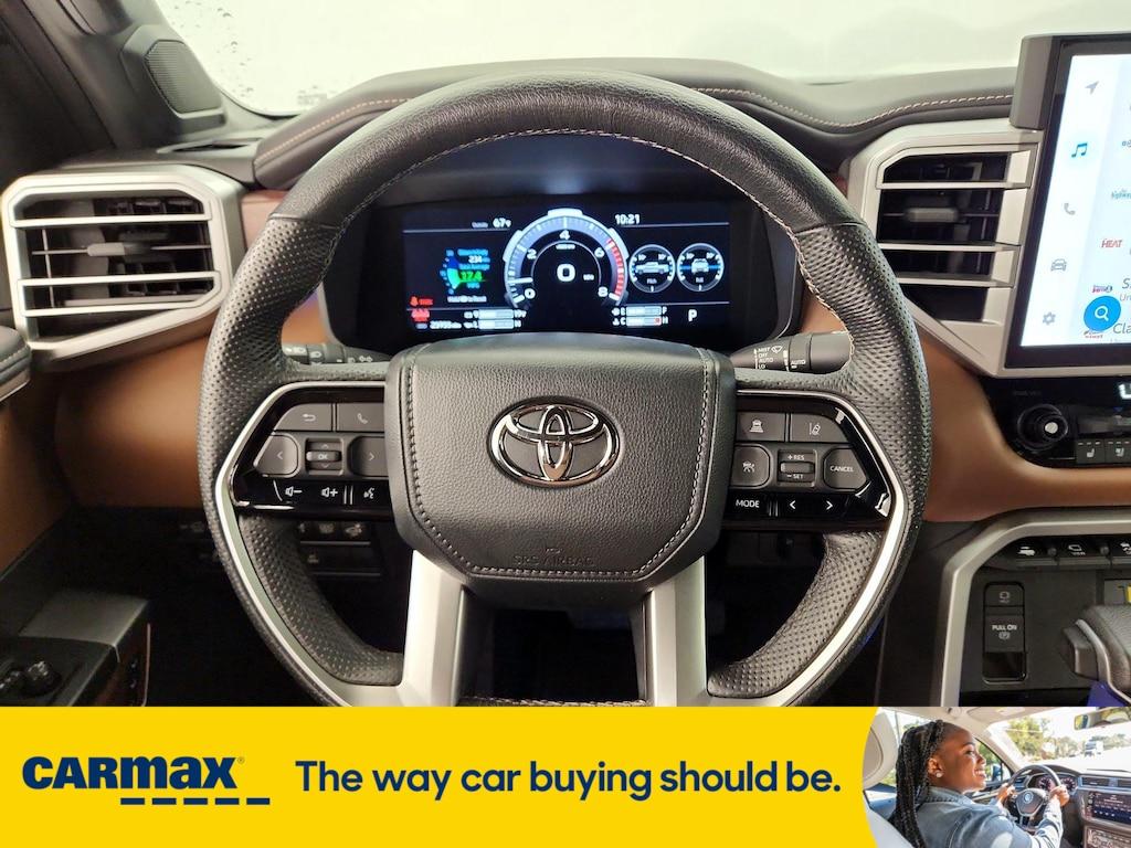 used 2024 Toyota Tundra car, priced at $59,998
