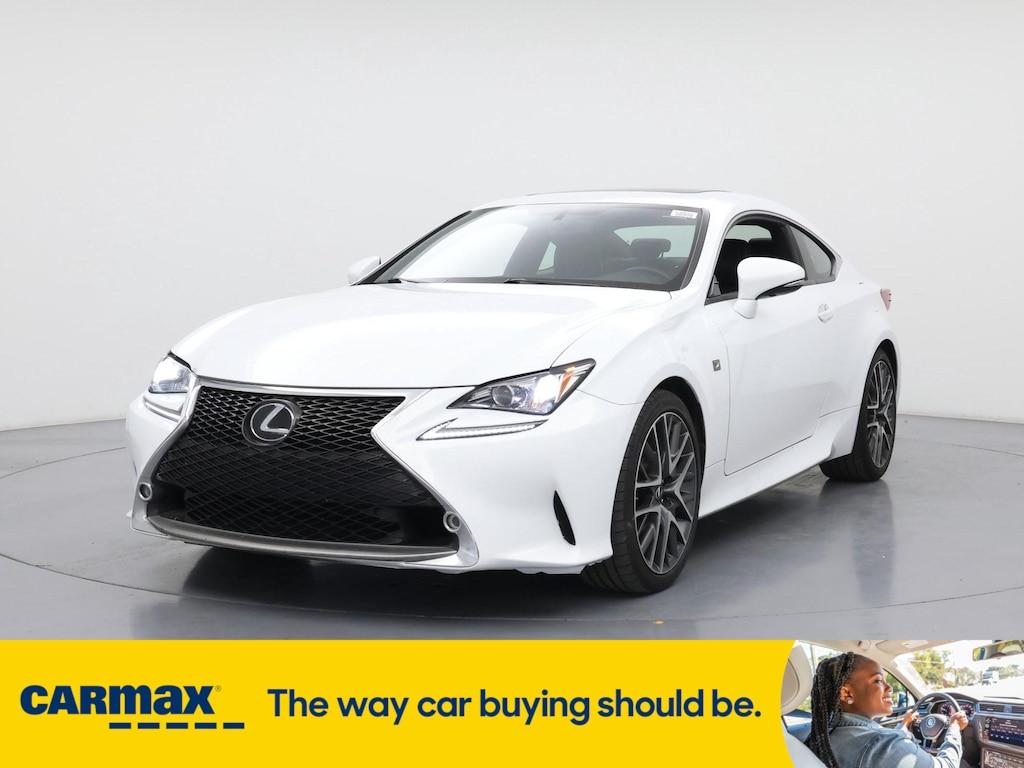 used 2017 Lexus RC 350 car, priced at $24,998