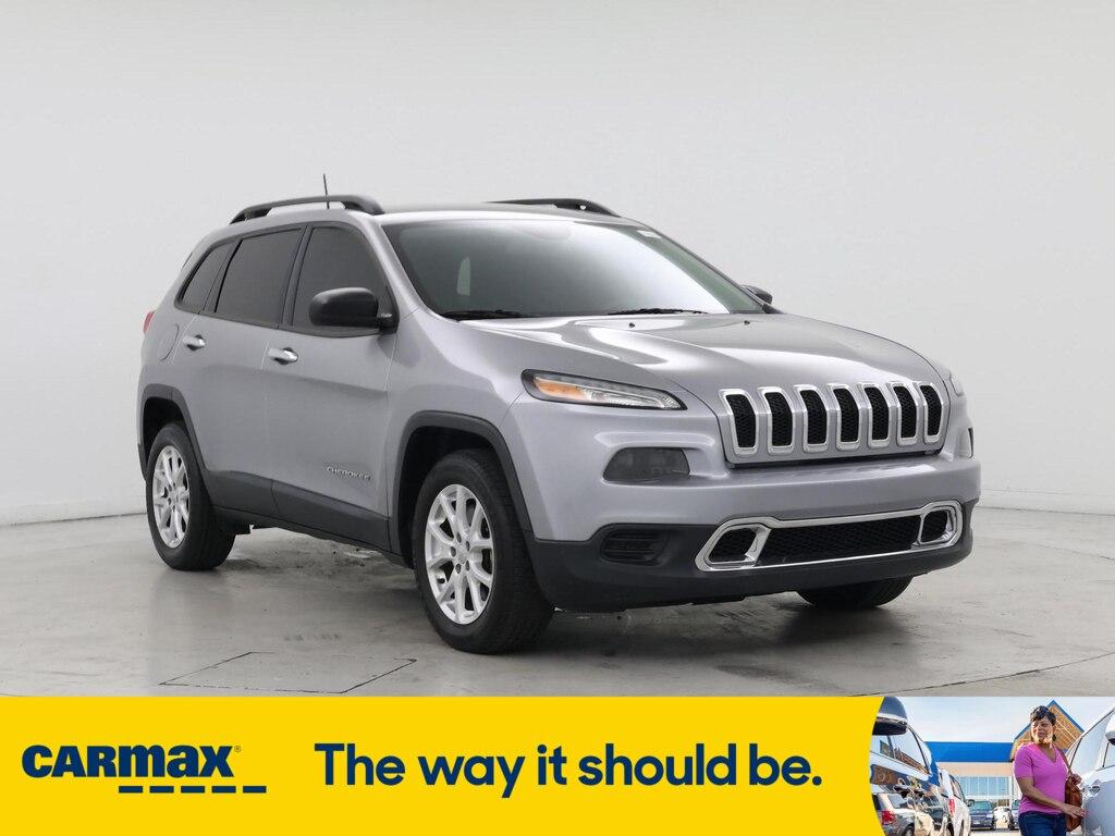 used 2017 Jeep Cherokee car, priced at $14,998