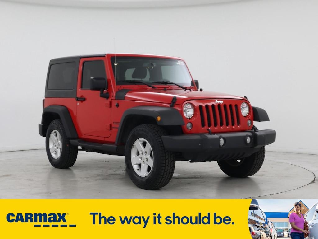used 2016 Jeep Wrangler car, priced at $22,998