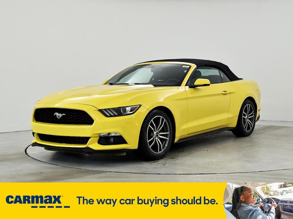 used 2016 Ford Mustang car, priced at $16,998