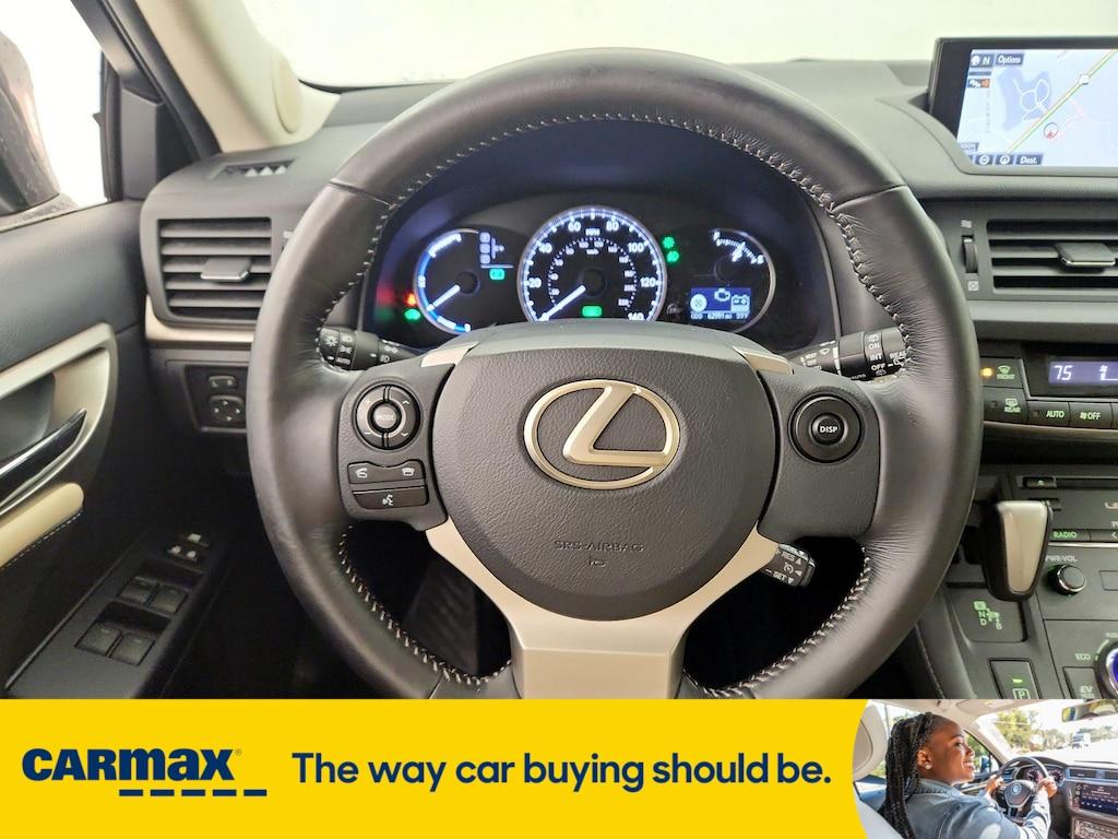 used 2016 Lexus CT 200h car, priced at $19,998