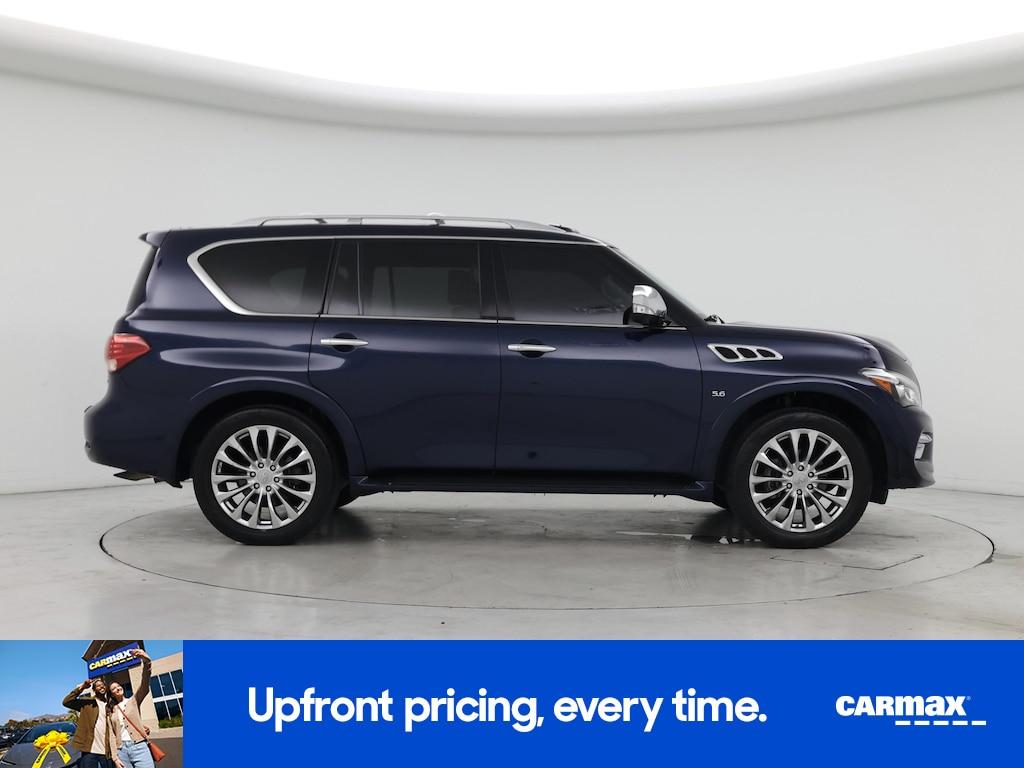 used 2017 INFINITI QX80 car, priced at $25,998