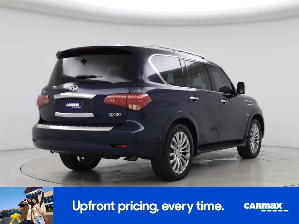 used 2017 INFINITI QX80 car, priced at $25,998