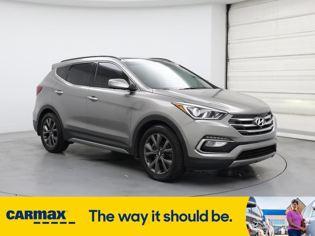 used 2017 Hyundai Santa Fe Sport car, priced at $17,998