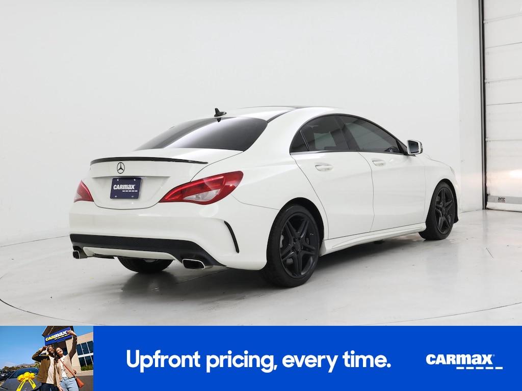 used 2015 Mercedes-Benz CLA-Class car, priced at $18,998
