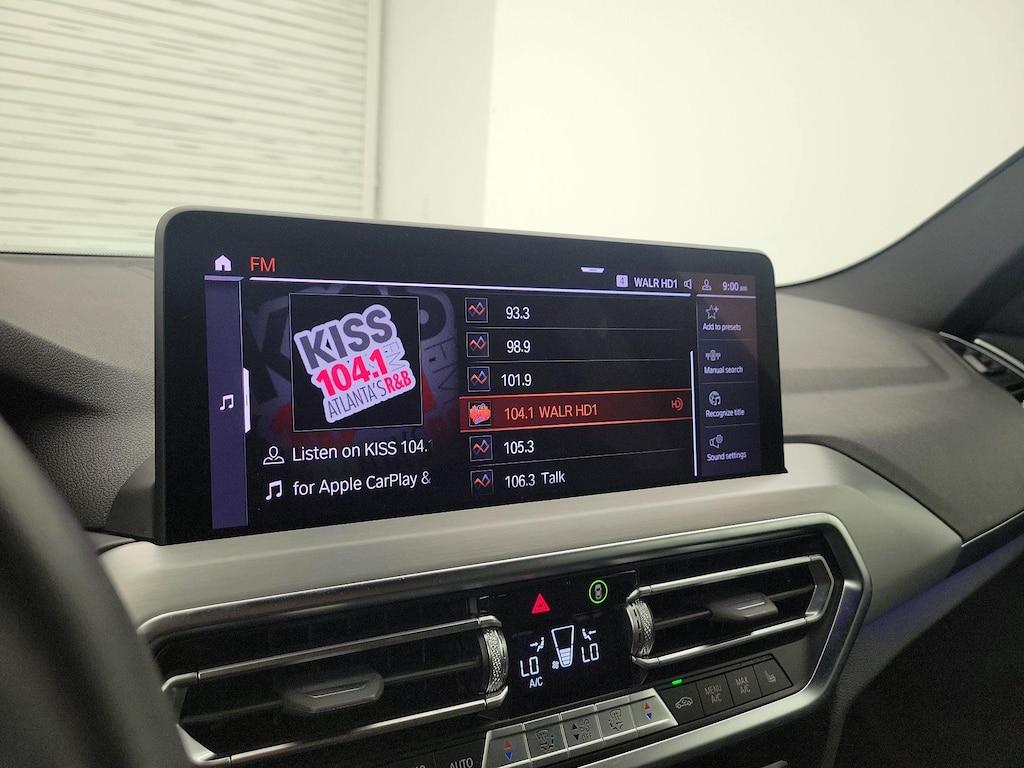 used 2023 BMW X3 car, priced at $34,998