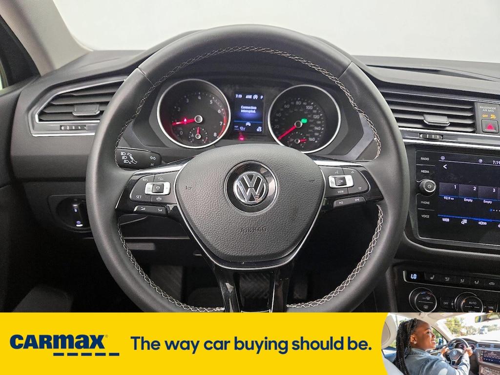 used 2021 Volkswagen Tiguan car, priced at $20,998