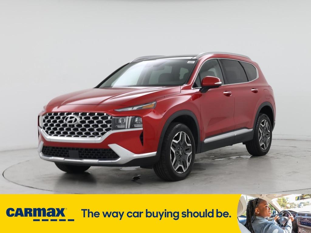 used 2021 Hyundai Santa Fe car, priced at $25,998