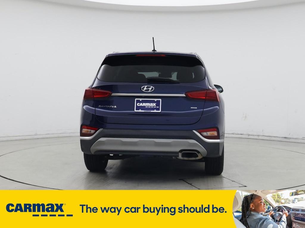 used 2019 Hyundai Santa Fe car, priced at $15,998