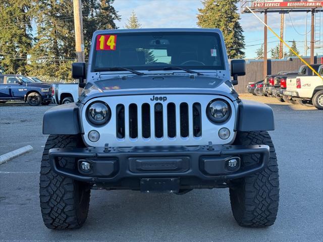 used 2014 Jeep Wrangler car, priced at $17,999