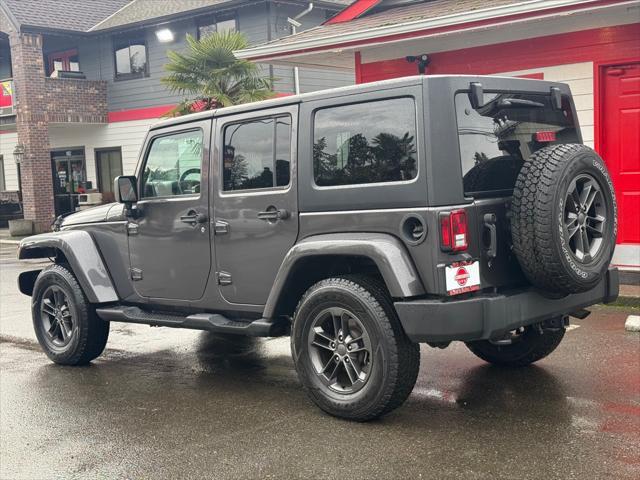 used 2017 Jeep Wrangler Unlimited car, priced at $22,999