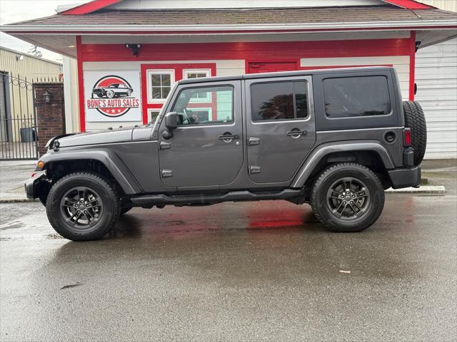 used 2017 Jeep Wrangler Unlimited car, priced at $22,999