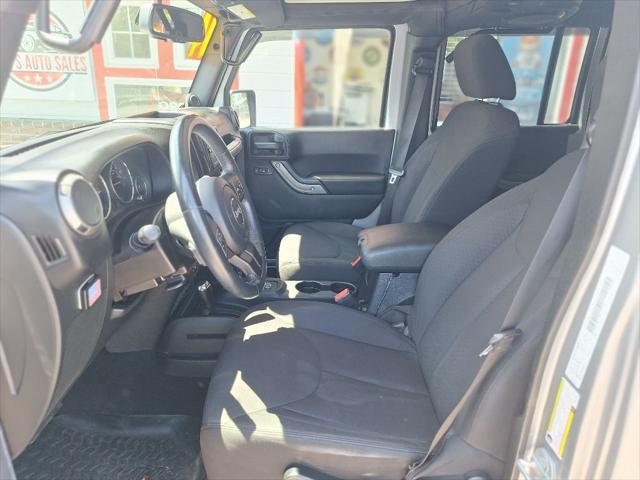 used 2014 Jeep Wrangler Unlimited car, priced at $17,999