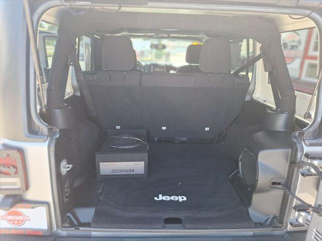 used 2014 Jeep Wrangler Unlimited car, priced at $17,999