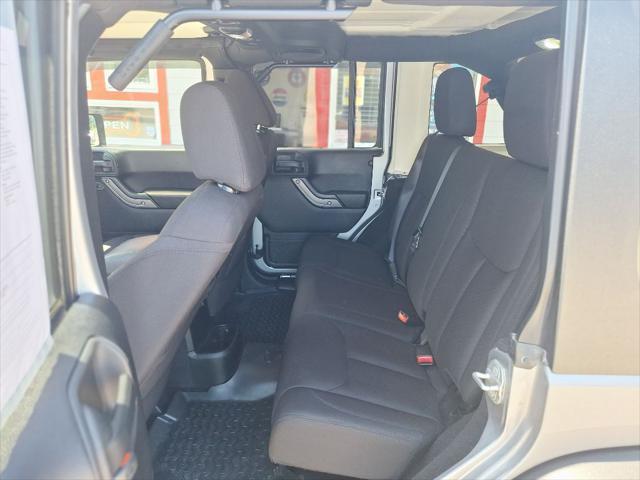 used 2014 Jeep Wrangler Unlimited car, priced at $17,999