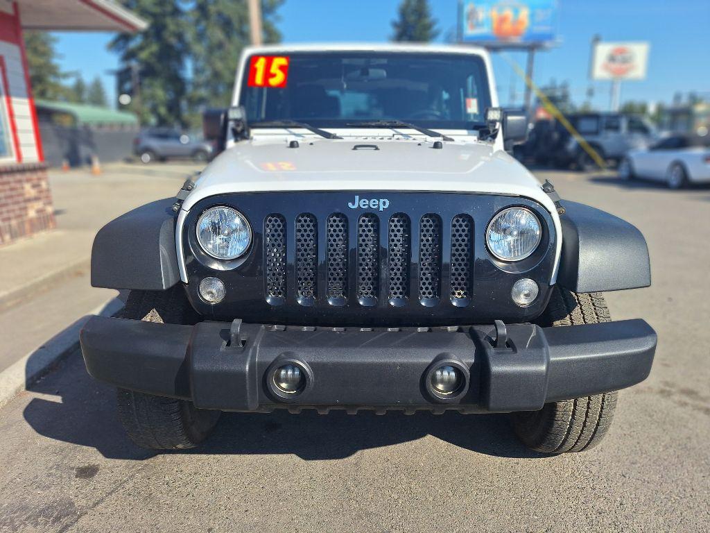 used 2015 Jeep Wrangler car, priced at $14,999